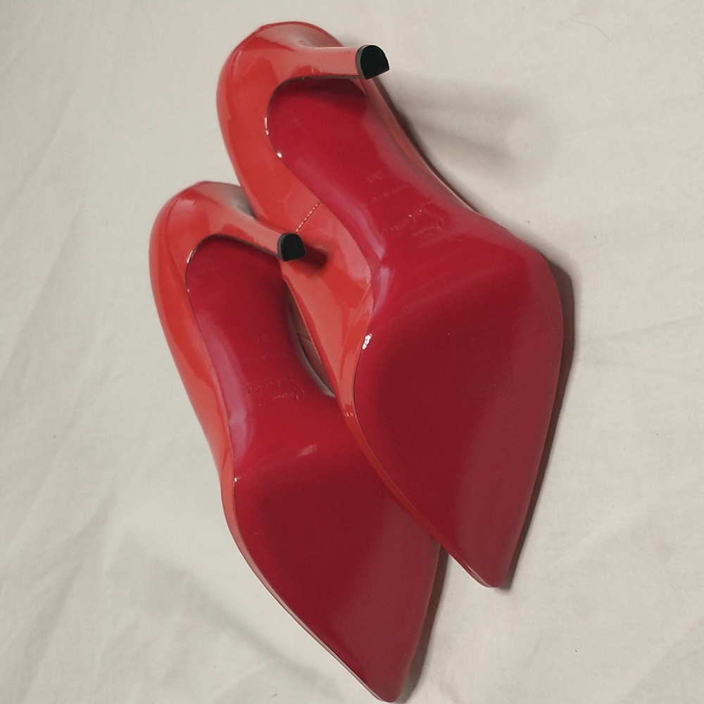 👠 🍒 Christian Louboutin Pigalle Plato Pumps - Picture 5 of 9